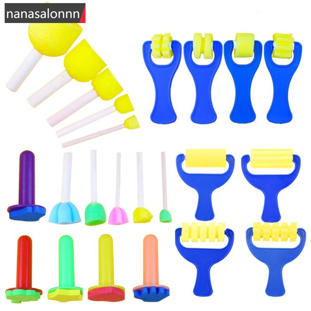 Nanasn| 3/4/5pcs เด็กวาดของเล่นฟองน้ําชุดแปรง DIY จิตรกรรมแปรงฟองน้ําดอกไม้แสตมป์เด็ก Eearly การศึกษา Art เริ่มต้นการเรียนรู้เครื่องมือ S6Z5[NVEP]

<p>“><center></p>
<h4></h4>
<p><p><font color=