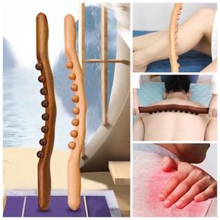 💥 ไม้นวด กดจุด 8 หัว ด้ามยาว ไม้นวดหลัง ไหล่ ฝ่าเท้า ไม้กดจุ…