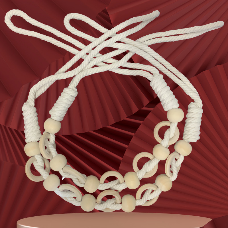 แนะนำ ผ้าม่าน (2ชิ้น)เชือกผ้าม่านทอแบบล็อคได้ตกแต่งผ้าม่านสายรัดผ้าม่านแฮนด์เมดสีอ่อนสไตล์เงียบสไตล์มินิมอล ราคาพิเศษ มีเก็บเงินปลายทาง