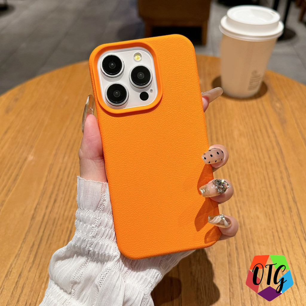 พื้นผิวหนังเคส for IPhone 11 15 16 14 12 13 Pro Max 15PROMAX XR XS Max เคสสวย รู้สึกได้ถึงผิว อ่อนนุ่ม เคสเคสลายเสือดาว - รูปที่ 5