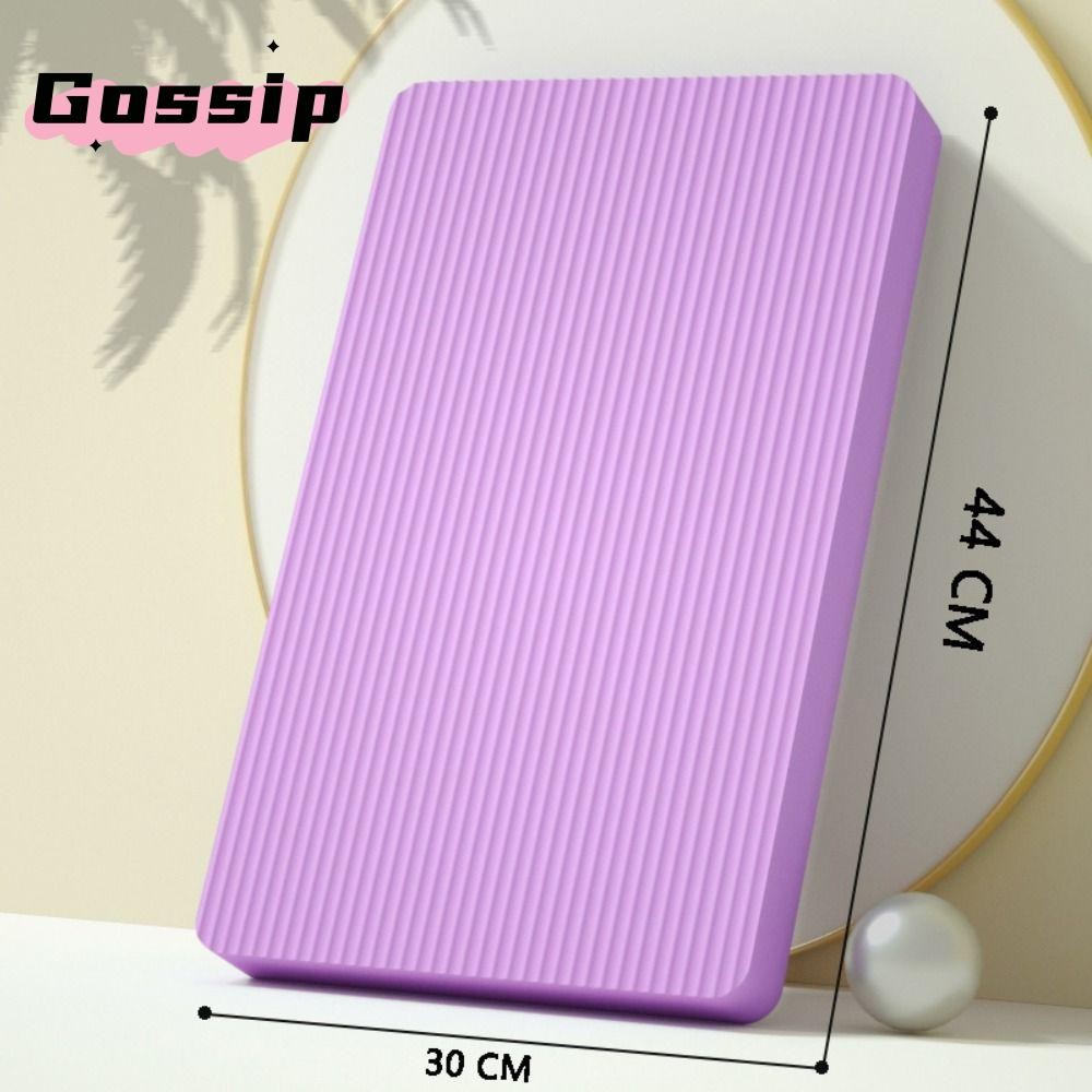แผ่นรองสมดุล GOSSIP NBR, แผ่นรองสมดุลรองรับ NBR สีดําสีม่วง, เสื่อโยคะความหนาแน่นสูงสําหรับเล่นกีฬา
