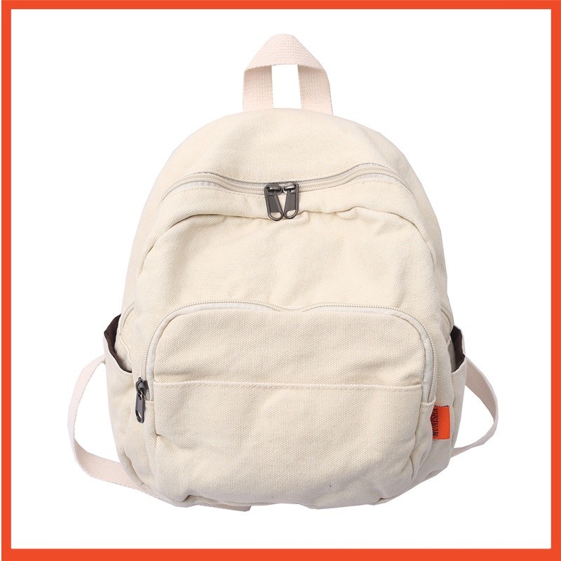 ผ้าใบผู้หญิงกระเป๋าเป้สะพายหลังขนาดเล็ก Vintage Feminina School Mini กระเป๋าเป้สะพายหลังผู้หญิง Bagpack หญิง Solid Girl