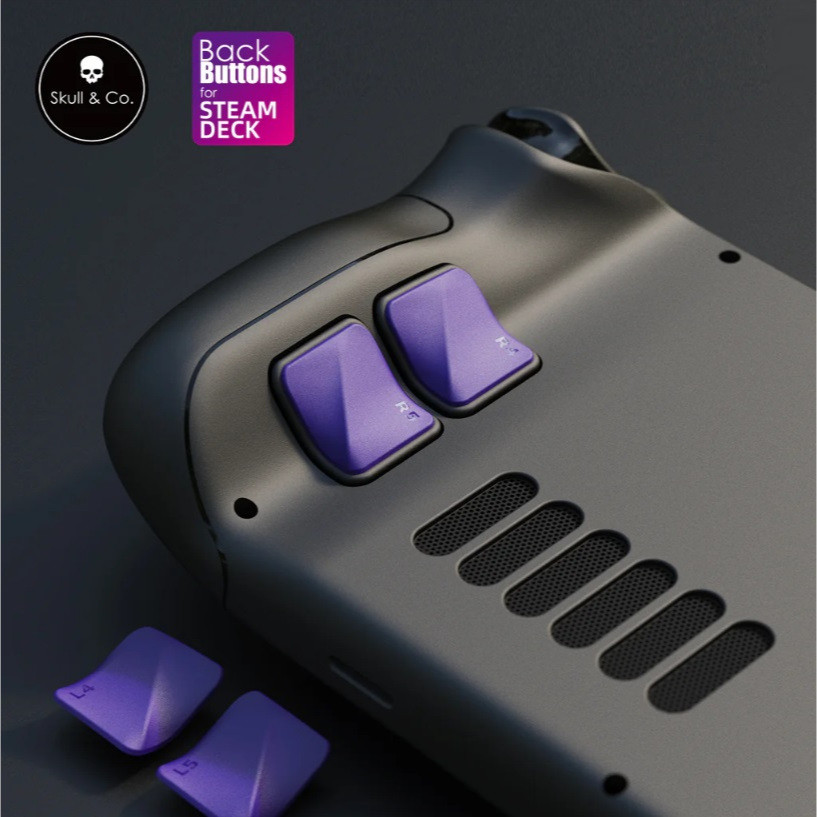 Back Button Enhancement Set for Steam Deck (4pcs)