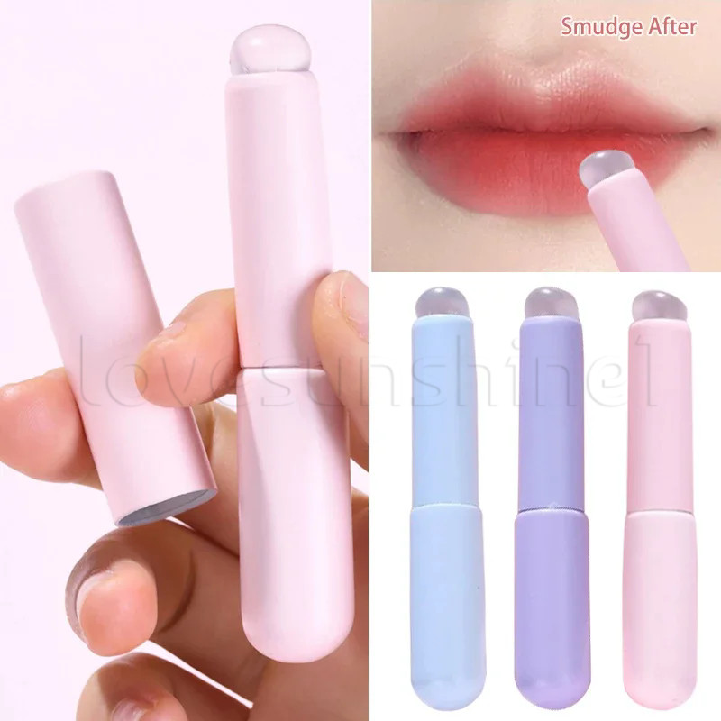 แปรงทาปากซิลิโคน - เครื่องมือเครื่องสําอางริมฝีปาก - นํากลับมาใช้ใหม่ได้, การทํางาน - แปรงแต่งหน้าคอนซีลเลอร์มืออาชีพ - ลิปสติกนุ่มพิเศษ ผู้สมัคร