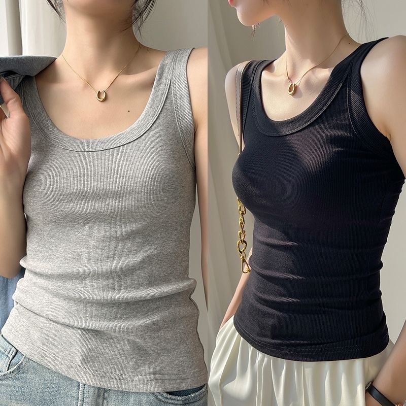【จัดส่ง 3 ถึง 5 วัน】เสื้อกล้ามกีฬา เข้ารูป ใส่ด้านนอก แบบใหม่ เข้ารูป สําหรับผู้หญิง