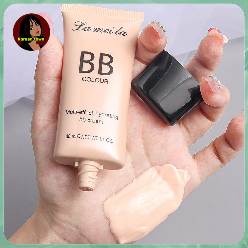 รองพื้น คอนซีลเลอร์ BB Cream 30ml ครีมกันแดดผสมรองพื้น รองพื้นกันน้ำ ควบคุมความมัน ครีมลองพื้น ติดทนยาวนาน( 3079)