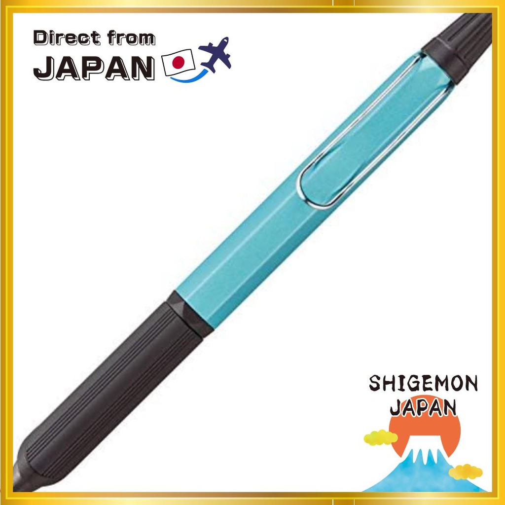 Mitsubishi ดินสอ ปากกาลูกลื่น 3 สี Jet Stream Edge 0.28 Two Tone Turquoise ละเอียดพิเศษแต่เขียนง่าย SXE3250328T71【Direct from Japan】