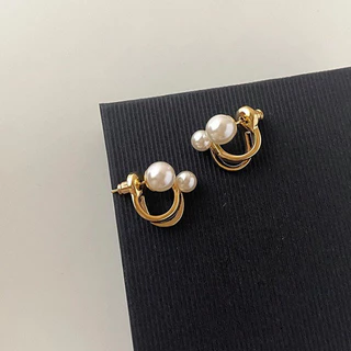 COD-ส่งเร็วจากไทย🎀ต่างหู ประดับไข่มุก แฟชั่น เรียบง่าย หวาน ไม่ทําให้แพ้ง่าย สำหรับผู้หญิง เครื่องประดับแฟช-Tender
