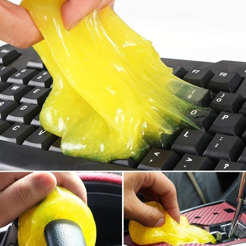 เจลดูดฝุ่น สไลม์ดูดฝุ่น ทำความสะอาดซอกมุมเล็กๆ ที่ทําความสะอาดคีย์บอร์ด ช่องแอร์รถยนต์