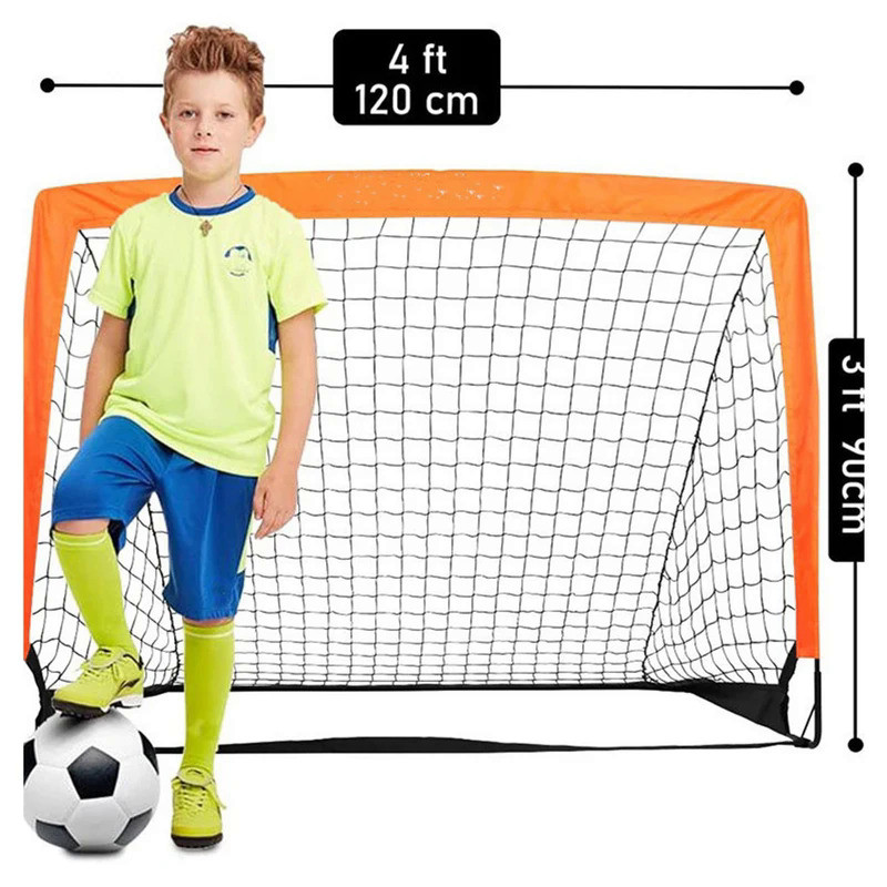 Children’s Outdoor Sports Football Goal Boys and Girls Basketball Stand Portable Football Goal Plast