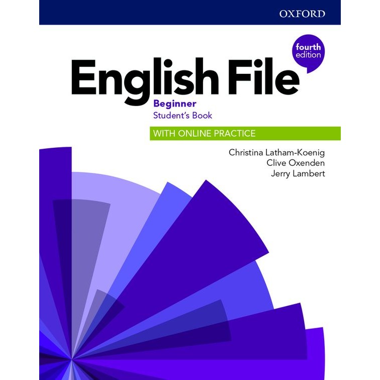 Bundanjai (หนังสือ) English File 4th ED Beginner : Student's Book with Online Practice (P)