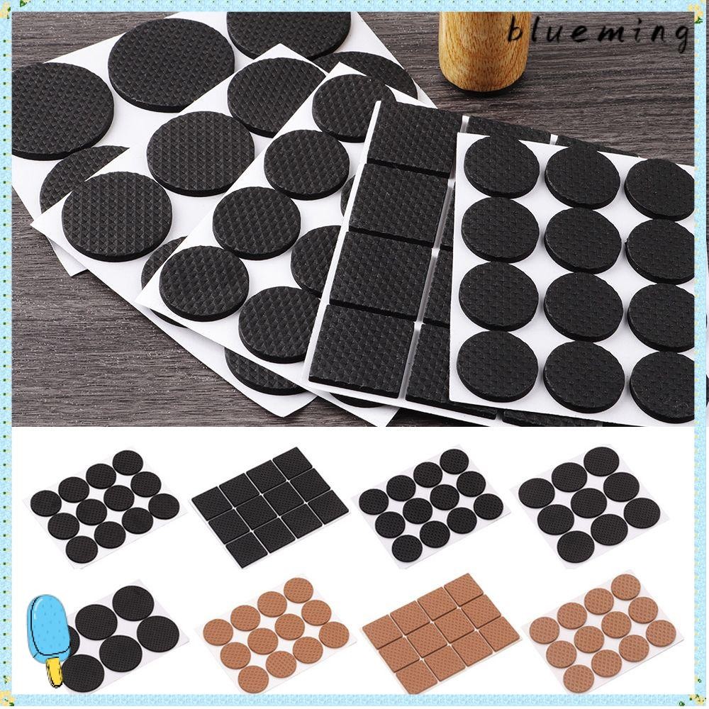 Blueming2 6/9/12 ชิ้น Anti-slip Mat หนากันชนเก้าอี้อุปกรณ์ตารางเฟอร์นิเจอร์ขา Anti Noisy
