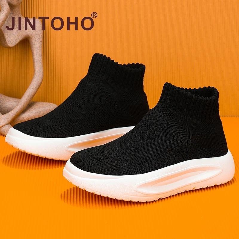 Jintoho Ultralight Kids รองเท้าผ้าใบคุณภาพสูง Anti-Slippery Little Girls รองเท้าเด็กวิ่ง Casual เด็กรองเท้าเทนนิส
