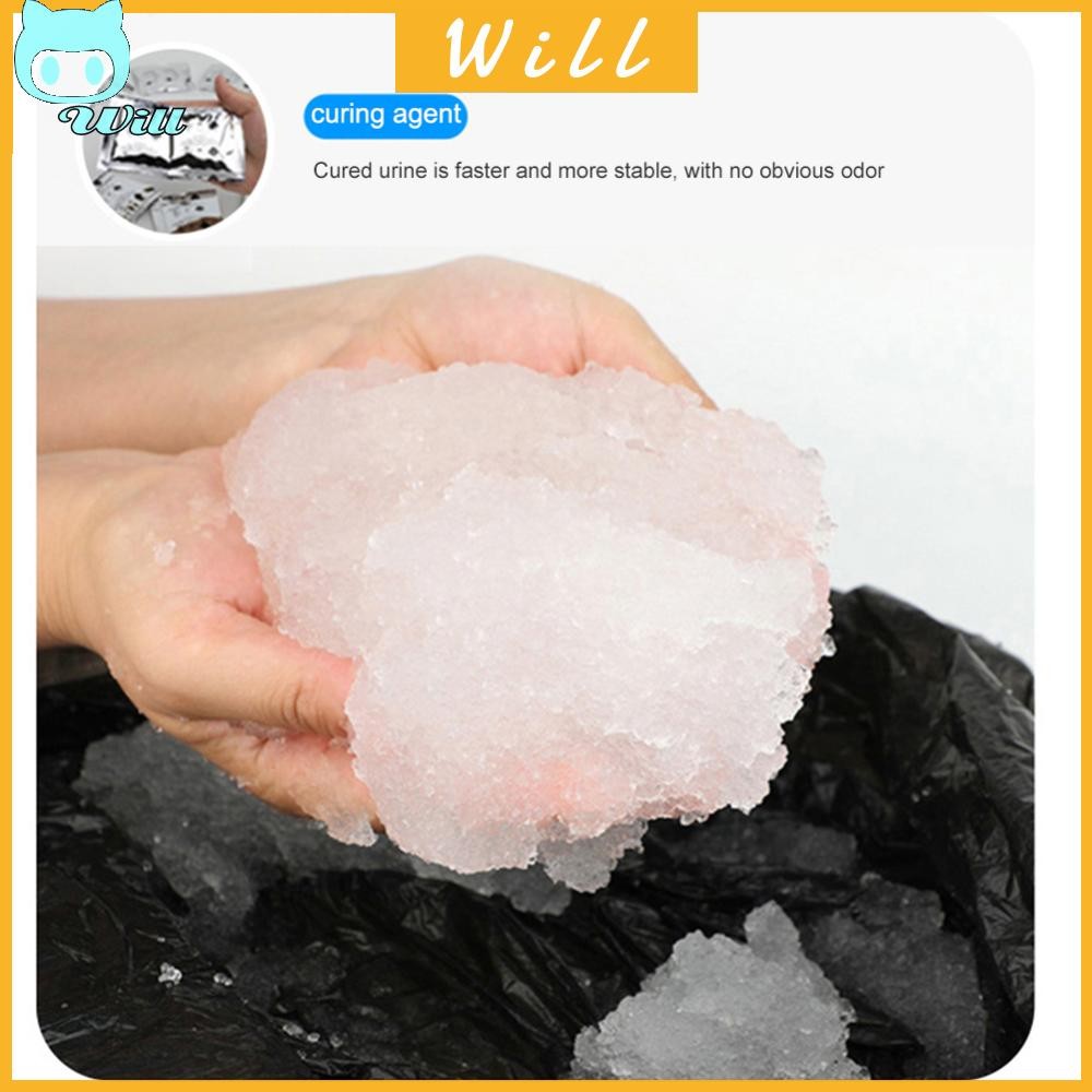 12 ชิ้น Camping Toilet Chemicals Poo Gel ผงห้องน้ําแบบพกพาสําหรับ Camping Toilet