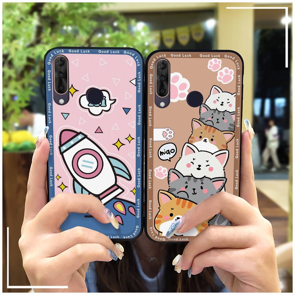 Graffiti ฝาครอบเคสโทรศัพท์สําหรับ Wiko View 3 Pro Dirt-resistant TPU Anti-knock ฝาหลังกระเป๋าโทรศัพท์ Protector