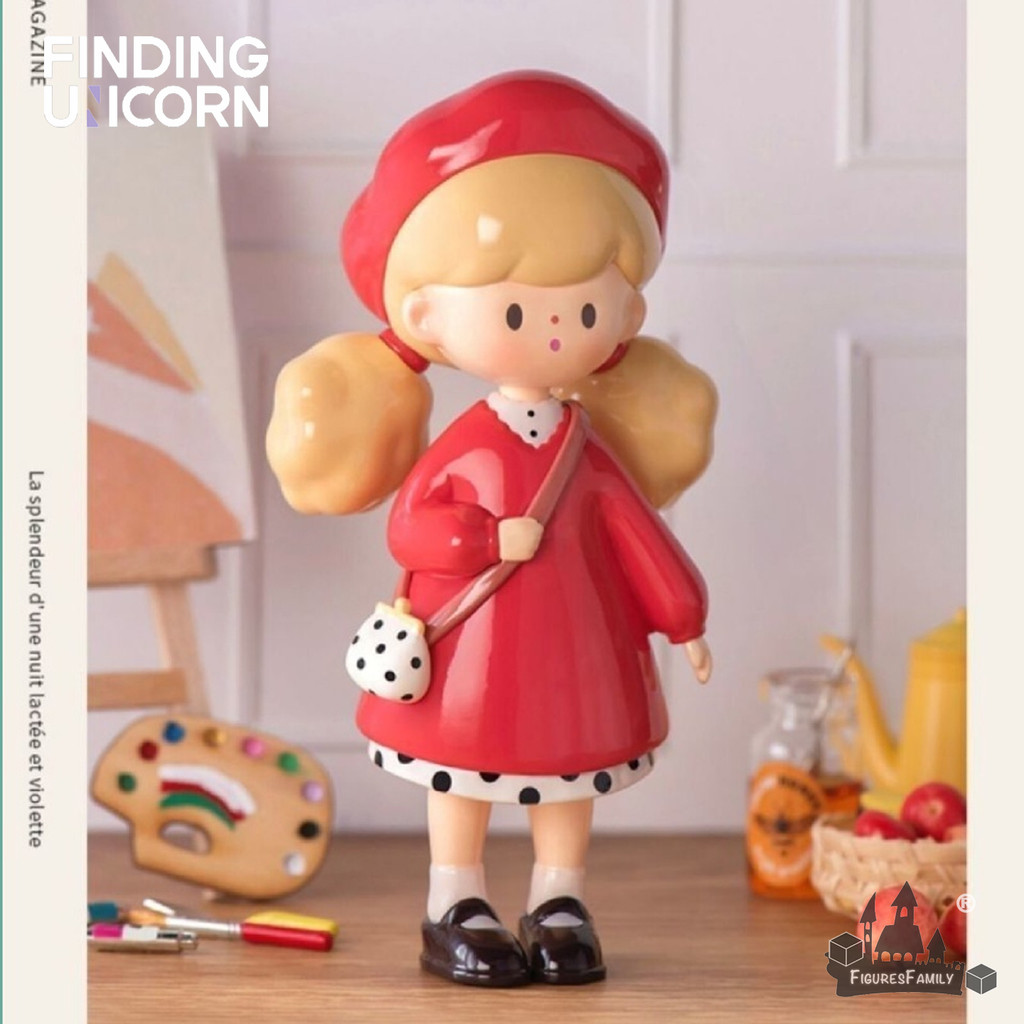 [ของแท้] f.un molinta ชุดวินเทจชุดพื้นฐาน confirmmeddoll สไตล์รูป oraments ของขวัญ