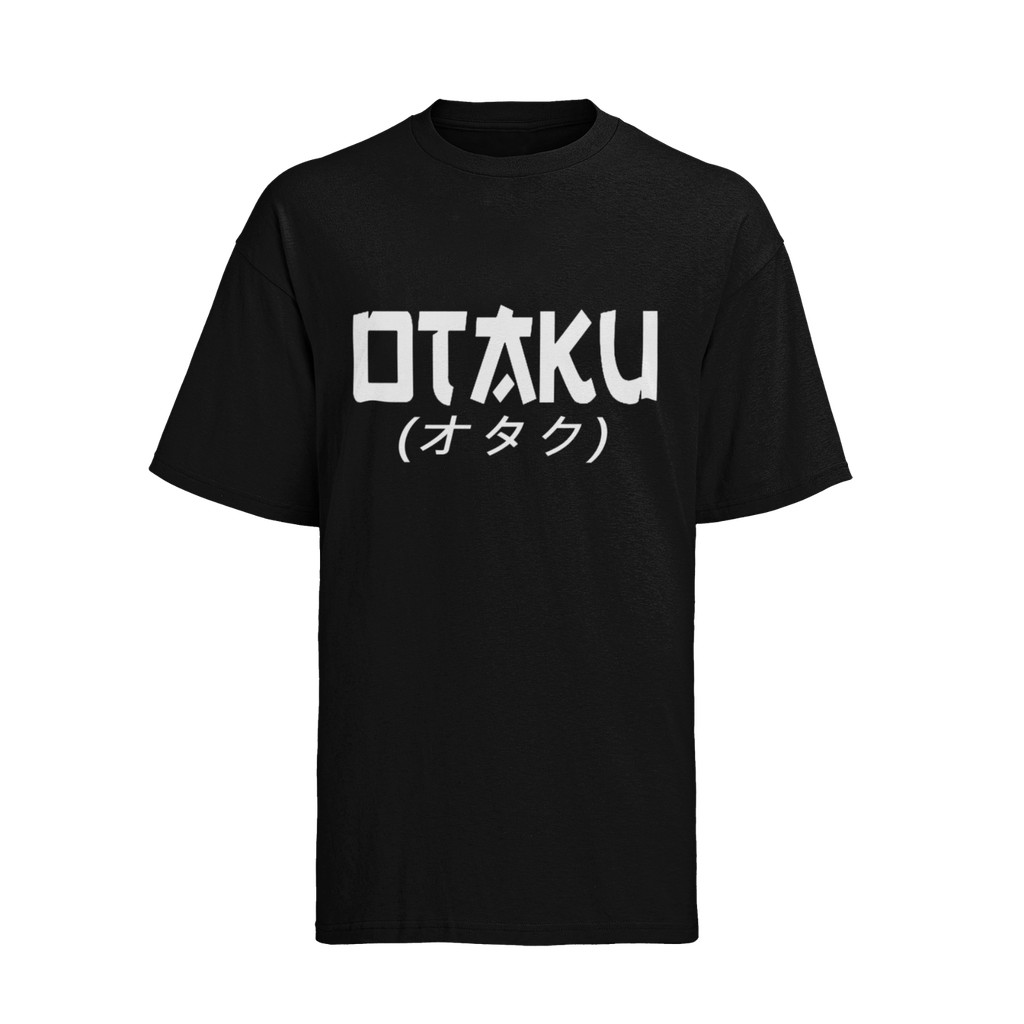 Mens Otaku โลโก้ญี่ปุ่น Geek Nerd อะนิเมะญี่ปุ่น Asian N Geek เสื้อเสื้อยืด