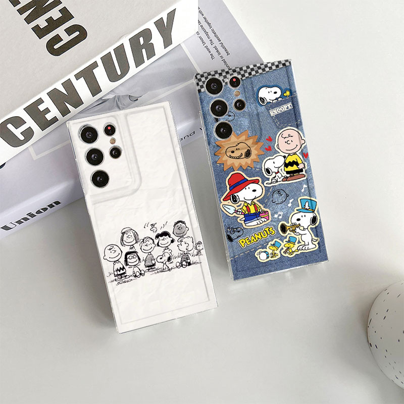 น่ารัก Snoopy สุนัขสําหรับ Vivo Y21d Y31 V60 V50 Y19s V40 Lite V30 V29E V30E V29 Pro S18 Y17s Y20 Y20s Y20i Y12s 5G กันกระแทกนุ่มกรณี
