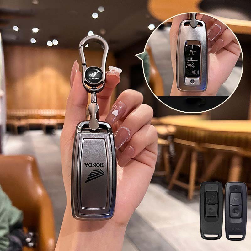 Tpu รถ Remote Key กรณี Shell Fob สําหรับ Honda PCX 160 Scoopy 2023 ADV PCX 150 160 Vario 160 125 ตะกั่ว 125 Vision Airblade
