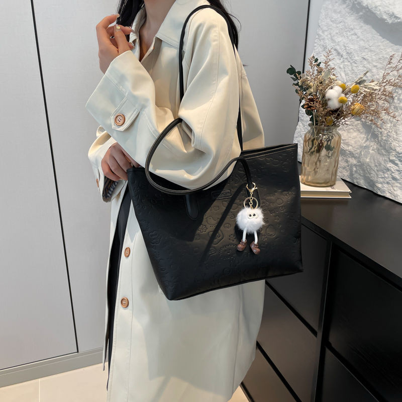 Deere Jack Womens Tote ความจุขนาดใหญ่ผ้าใบ New Niche กระเป๋าสะพายแบบพกพา