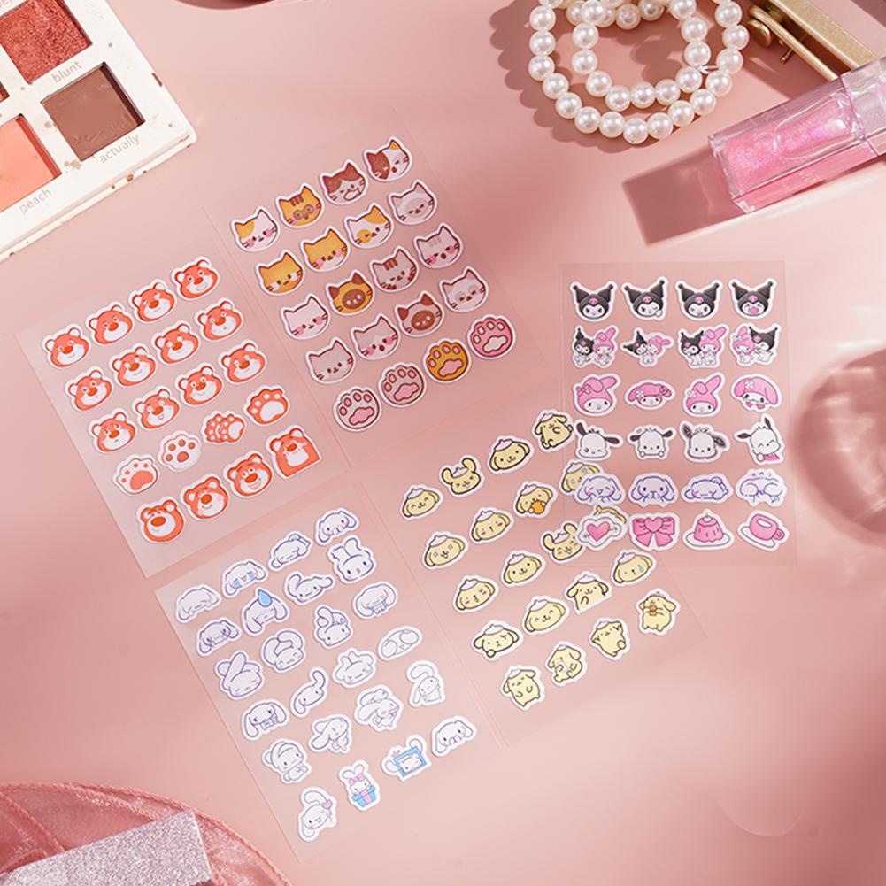 สติกเกอร์สิวลายแมวน่ารักการ์ตูนแพทช์ความงามกันน้ํา ไฮโดรคอลลอยด์ ซาลิไซลิก กรด สิว