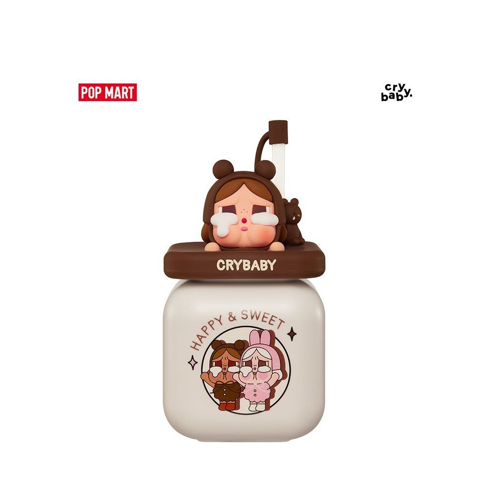 Popmart Crybaby Tears Factory Series Trend Trend Trend โดยรอบจุดถ้วยน้ำดื่มแฟชั่น