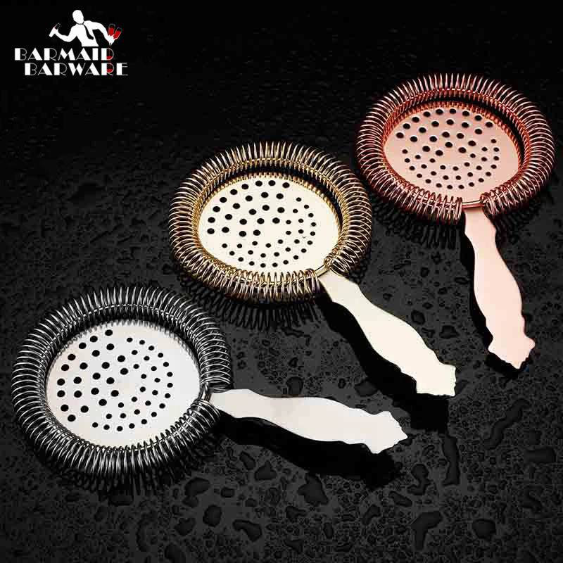 Bar Cocktail Strainer Ice Strainer Wire Mixed Drink Stainless Steel Bartender