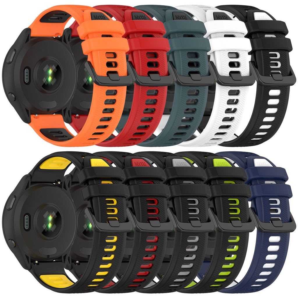 สายนาฬิกาGarmin 265/265s/245/245s/255/55/165/venu2s/venu3/venusq2/vivoactive4สายนาฬิกา18mm20mm22mm