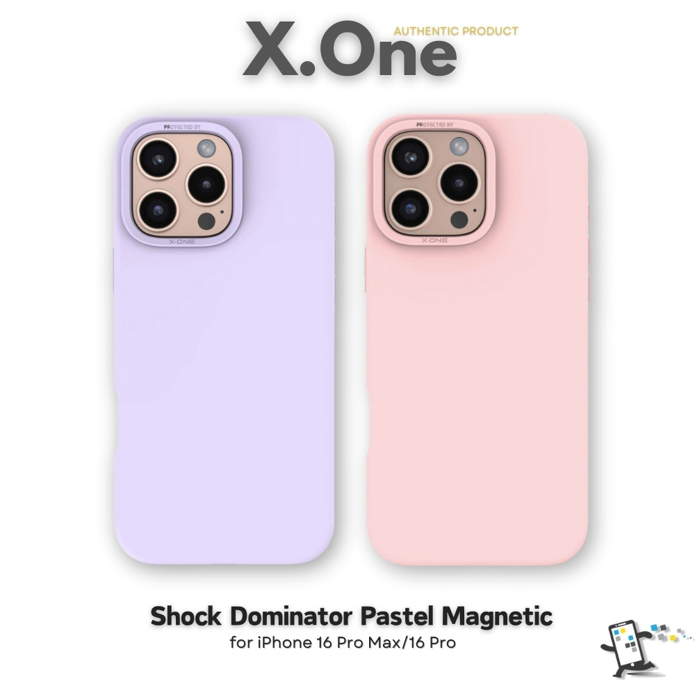 X.One Shock Dominator Pastel Magnetic เคสสำหรับ iPhone 16 Pro Max, iPhone 16 Pro และ iPhone 16