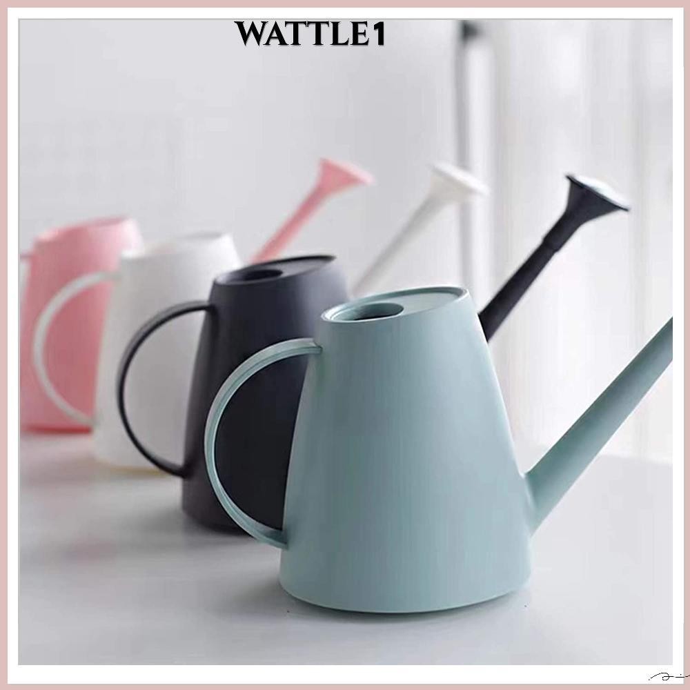 WTTLE บัวรดน้ําต้นไม้ พลาสติก 60 ออนซ์ 1/2 แกลลอน 1.8 ลิตร สําหรับรดน้ําต้นไม้ในร่ม สวน