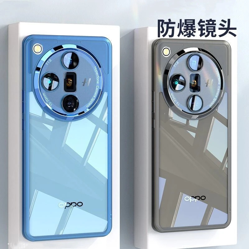 กรณีสําหรับoppoค้นหา OPPO Find X8 Pro X7 UltraกรณีTPUซิลิโคนนุ่มโปร่งใสสําหรับค้นหาX7 Ultra X6 Proกล้องเปลือกป้องกันกันชนกรณี