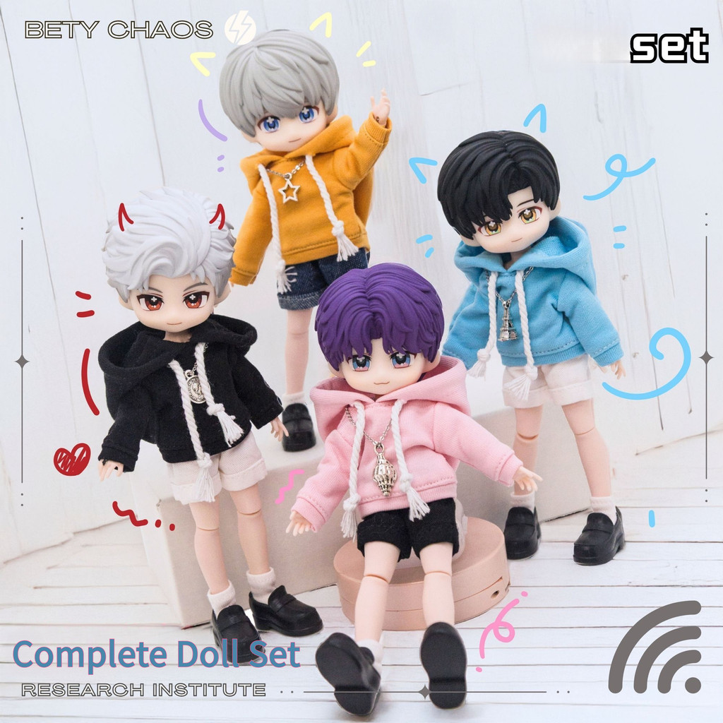 Love and Deepspace ob11 BJD GSC Doll all Set:Xavier, Rafayel,Zyne,Sylus with Doll Set รวม IUJF