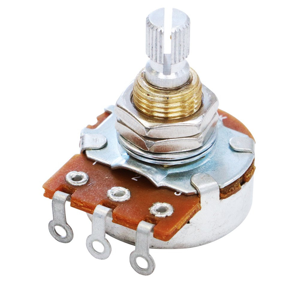 [ส่งตรงจากประเทศญี่ปุ่น]BOURNS製 No-loadポット โทนเฉพาะ ขนาดนิ้ว แกนปกติ 500Ω Bโค้ง BRN-B500NL