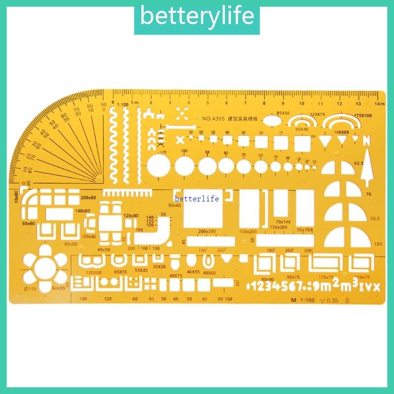 BTF ร้อนมืออาชีพสากลเฟอร์นิเจอร์ก่อสร้างสถาปัตยกรรมแม่แบบไม้บรรทัด1 100