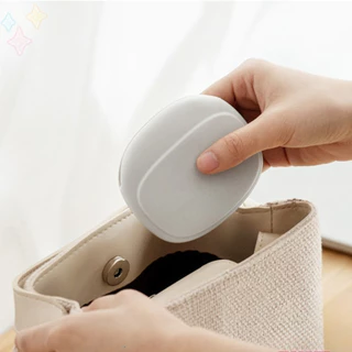 SMART【มีสินค้าในสต๊อก】 กระเป๋าใส่หูฟัง สายชาร์จ กระเป๋าเก็บของ แบบซิลิโคนนิ่ม ทรงวงรี แบบพกพาสะดวก กันน้ำStorage bag