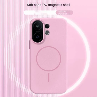 สําหรับ VIVO X200 FE แม่เหล็กหรูหรา Matte Hard Armor กันกระแทก PC สําหรับ Vivo X200Fe S30 Pro Mini Shell กันชน