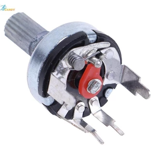 NDY 5 ชิ้น RV17 พร้อม Potentiometer B1K 2K 5K 10 พัน 20 พัน 50 พันความยาว 15 มิลลิเมตร 5Pin คาร์บอนฟิล์ม Potentiometer N