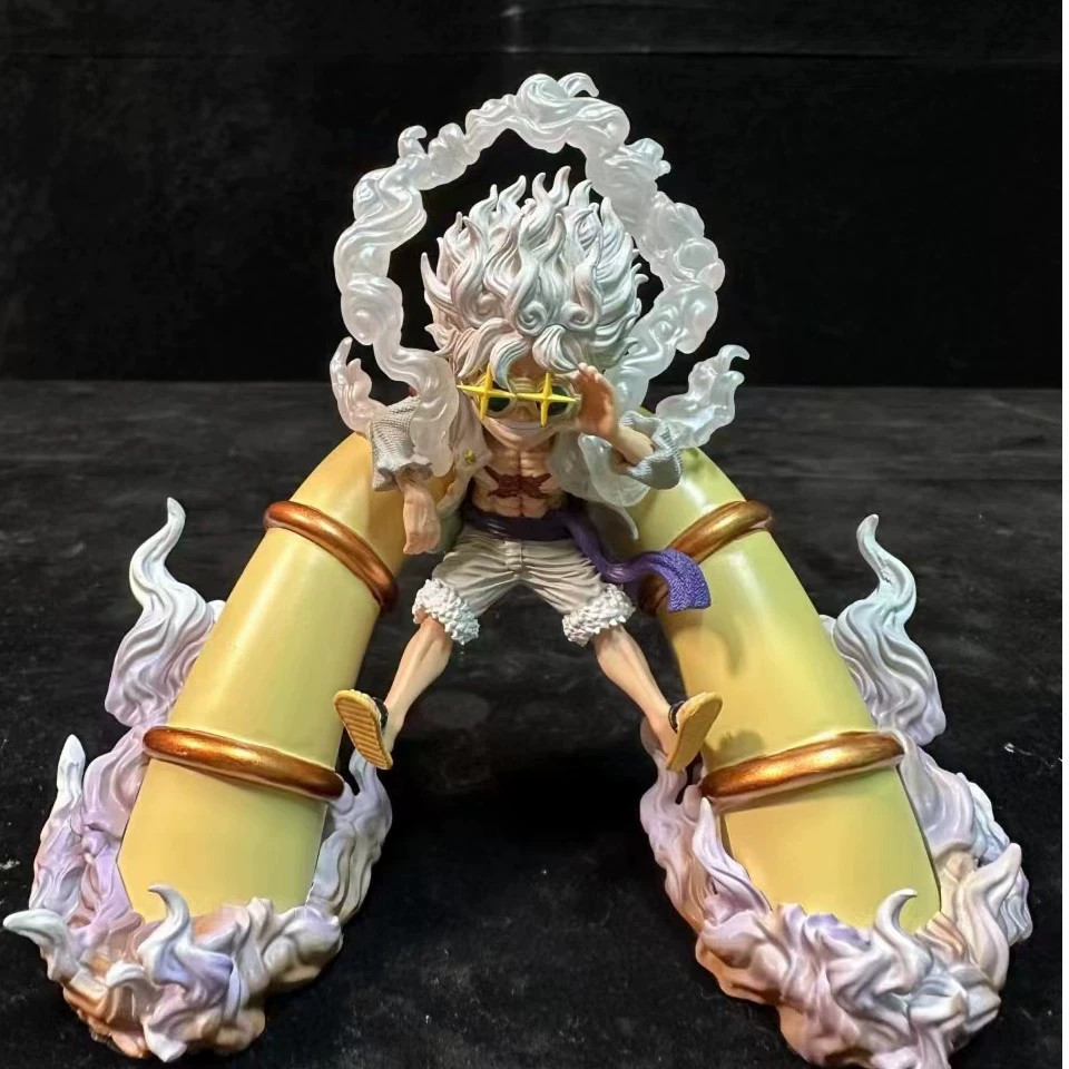 การสร้าง Nika Nika Luffy One Piece รูปของขวัญ Five-speed Luffy Sun God