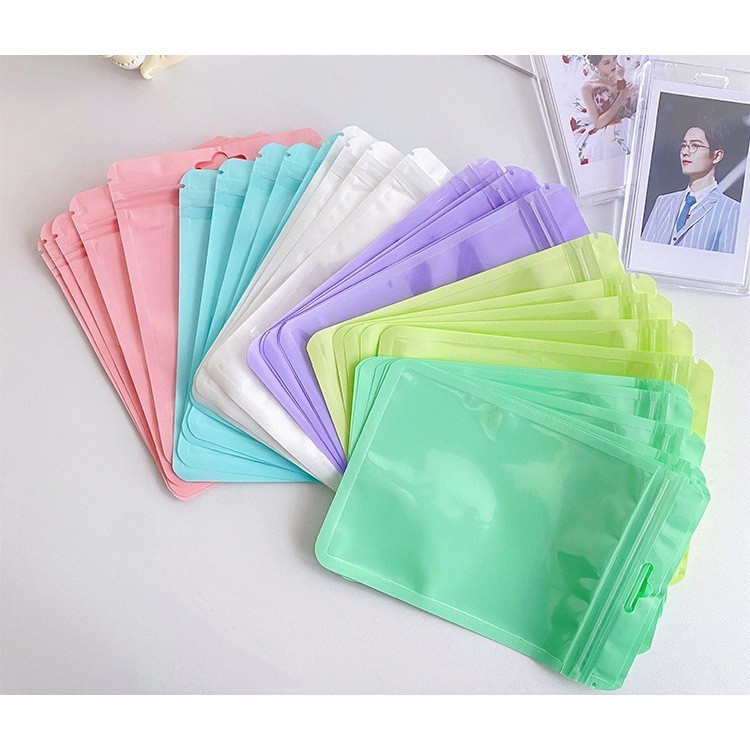 ถุงซิป  ซิปแน่น  ซองซิปสีพาสเทล กันน้ำ (S28) - รูปที่ 6