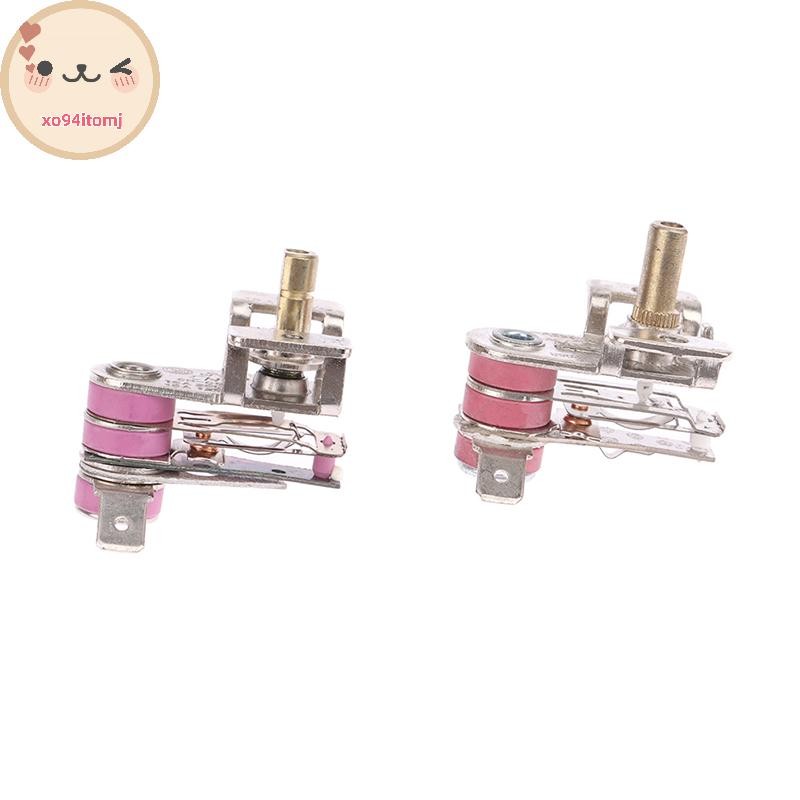 XOTOMJ 10A/16A เครื่องควบคุมอุณหภูมิเตาอบไฟฟ้า Thermostat Hole เตาอบอะไหล่ซ่อม Thermostat อุณหภูมิสวิทช์ TH