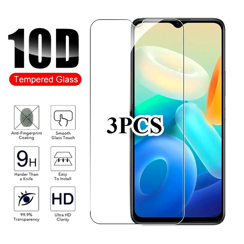 สําหรับ T-Mobile Revvlry + 1-3 ชิ้น 9H โทรศัพท์ป้องกันหน้าจอสําหรับ T-Mobile REVVL V 7 6x 6 4 5G Pro