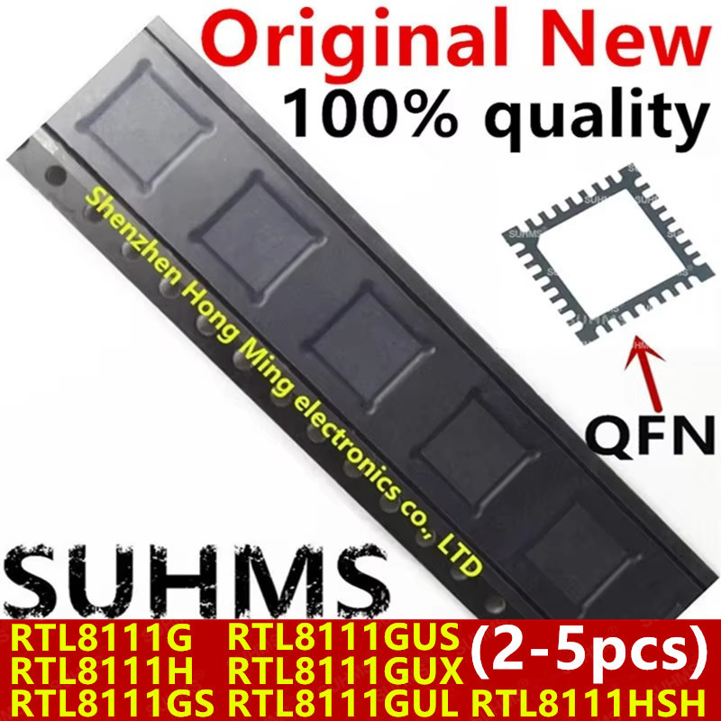 ((2-5 ชิ้น) RTL8111G RTL8111H RTL8111GS RTL8111GUS RTL8111GUX RTL8111GUL RTL8111H8GS 8111H8GS 8111H 