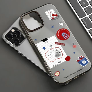 เคสโทรศัพท์ For iPhone 11 13 16 Pro Max Case iPhone 13 17 15 Pro Max 12 14 13 Pro Max ดอกไม้น้ำแข็งใสก็น่ารัก