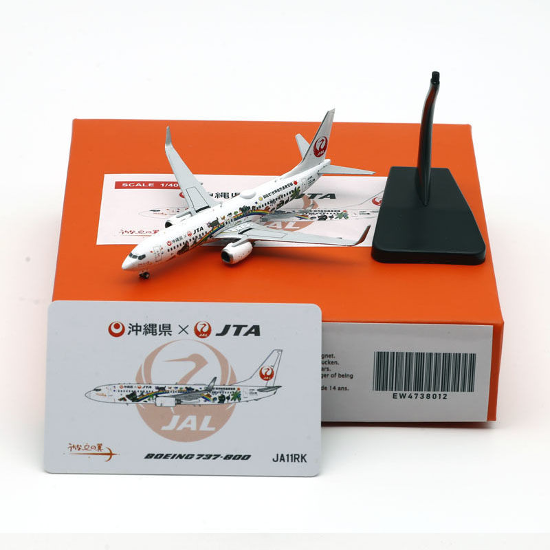 1: 400 JC Wings Alloy Airliner รุ่น B737-800 Japan Crossover Airlines JA11RK