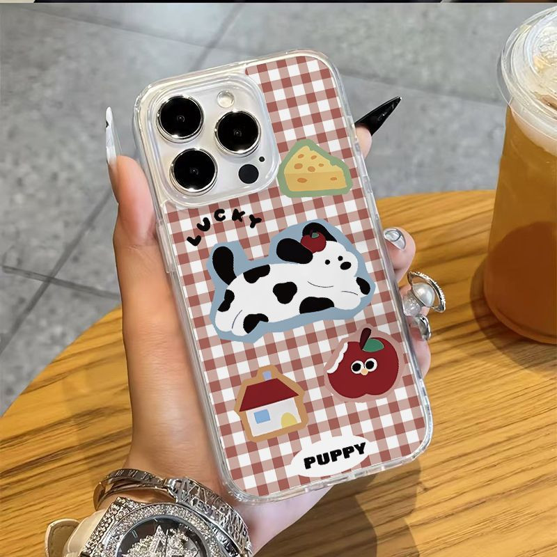 💖COOL💖เข้ากันได้ iPhone แม่เหล็ก การชาร์จไร้สาย เคสไอโฟน 11 XS 14plus 15PRO 12 13pro 16promax ป้องกันฝุ่-HLYCK402