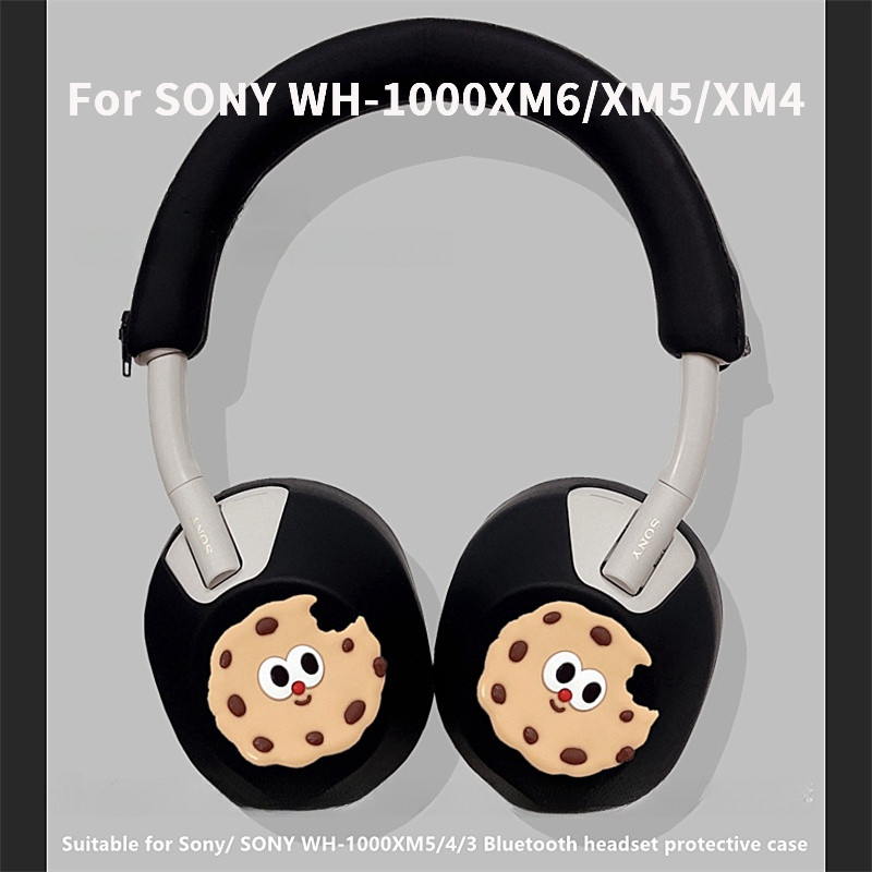 ปลอกซิลิโคนลายการ์ตูนสําหรับ SONY WH-1000XM6/XM5/XM4/XM3