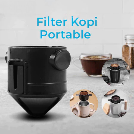 Dripper V60 Cone Portable Coffee Filter - F-402 Filter