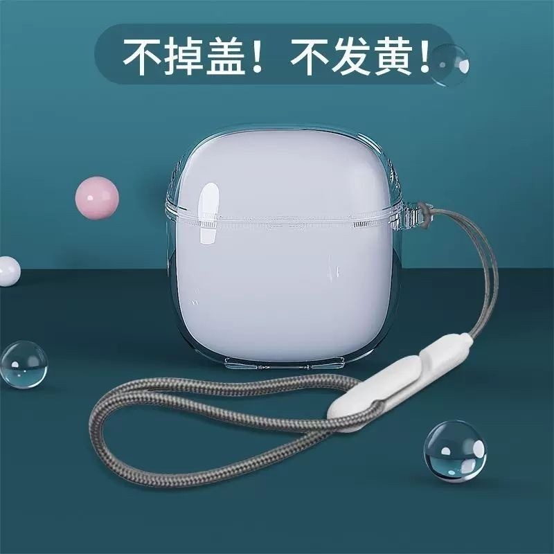 เคสสําหรับ OPPO Enco Buds3, TPU ฝาครอบหูฟังแบบใสสําหรับ OPPO Enco Buds 3