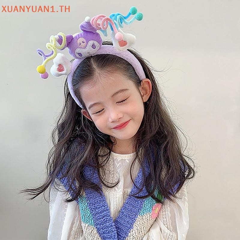 XUAN การ์ตูน Kuromi My Melody และ Cinnamoroll Plush Set กับของใช้อ.ACCESSORIES FOR LOLITA COSPLAY