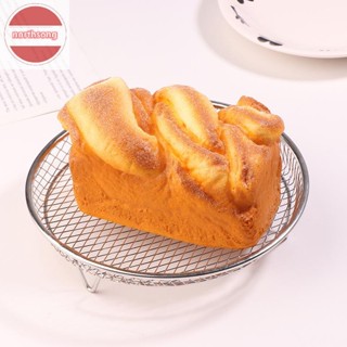 NOR 1 PC Air Fryer Rack Stackable Grill Rack สแตนเลสตะกร้าย่…